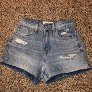 Pacsun denim MOM SHORT - 24 - light wash